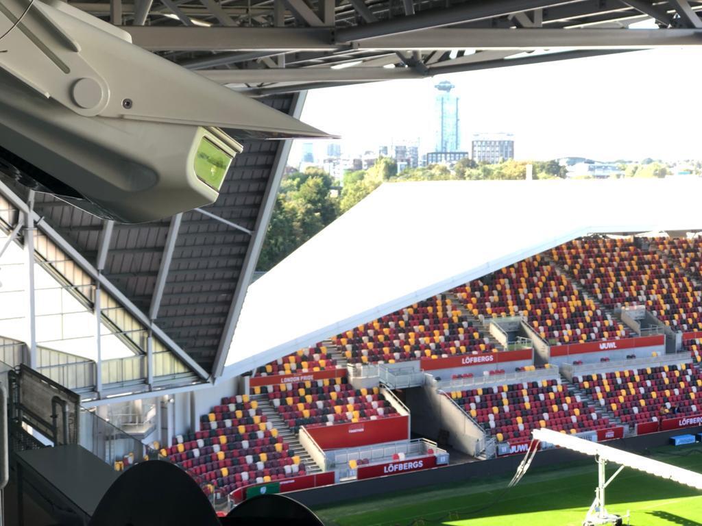 Hudl Focus Outdoor overlooking a stadium
